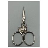 Collection of 7 Vintage Embroidery Scissors with Decorative Handles Made in The USA & Germany