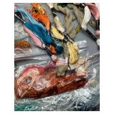 Extensive Collection of Assorted Embroidery Floss and Sewing Thread Silk, Cotton Perle & More