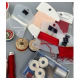 Extensive Collection of Assorted Embroidery Floss and Sewing Thread Silk, Cotton Perle & More