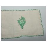 Set of 4 Unique New With Tags MARGHAB Linens Excellent Embroidery Pieces & Booklets