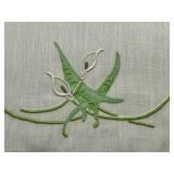 Set of 4 Unique New With Tags MARGHAB Linens Excellent Embroidery Pieces & Booklets