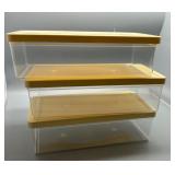 Assorted Storage Containers and Organizing Drawers Lot of 8