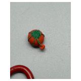 Collection of 5 Miniature Trinkets: Scissors, Magnet, Santa, and More