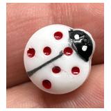 Collection of Antique GLASS Buttons Black and Decorative Designs - Last Picture Added Buttons Leo Popper