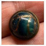 Collection of Antique GLASS Buttons Black and Decorative Designs - Last Picture Added Buttons Leo Popper