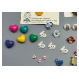 Assorted Novelty Buttons Collection