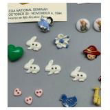 Assorted Novelty Buttons Collection