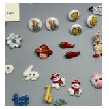 Assorted Novelty Buttons Collection