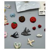 Assorted Novelty Buttons Collection