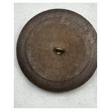 Antique Victorian Wood Carved Glass Eyed Owl / Phoenix / Tiger? Decorative