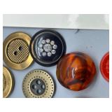 Large Collection of Assorted Vintage Buttons Bakelite, Lucite, Plastic & On Cardstock Many Unique