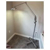 MCM Industrial DAZOR Model LFM-208 Magnifying Lamp on Adjustable Stand