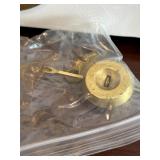 RARE Antique ANSONIA Royal Bonn "La Cheze" Mantel Clock with Floral Design Interesting Colors