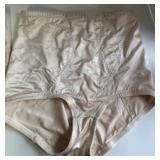 Vintage Set of 4 FLEXEES High-Waisted Shapewear Girdle Briefs in Nude Tones size XL