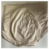 Vintage Set of 4 FLEXEES High-Waisted Shapewear Girdle Briefs in Nude Tones size XL