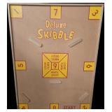 Vintage 1959 Deluxe Skibble Game Board by Lakeside Toys
