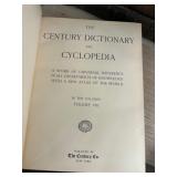 1897 Antique Set of 5 Volumes of The Century Dictionary and Cyclopedia