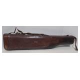 Vintage Kennedy Bros. Leather Double-Barreled Shotgun Case