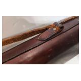 Vintage Kennedy Bros. Leather Double-Barreled Shotgun Case