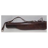 Vintage Kennedy Bros. Leather Double-Barreled Shotgun Case