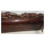 Vintage Kennedy Bros. Leather Double-Barreled Shotgun Case