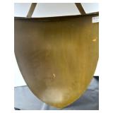 Vintage Wall Mount Metal Shield with Crest Design