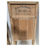 Vintage Washboard Duo: National Washboard Co. No. 801 and Midget Sink