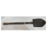 Vintage Military Surplus Foldable Entrenching Tool with Bag