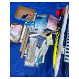 Assorted Model Rocket Collection with Model Kit Accessories