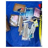 Assorted Model Rocket Collection with Model Kit Accessories