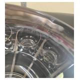 15-Piece Dorothy Thorpe Style Punch Bowl Set with Ladle and Glass Cups