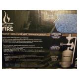 NEW Bond Table Fire Gas Firebowl for Umbrella Holes