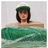 Case of 24 Darling Pickle Dips Green Mesh Trucker Hats NEW