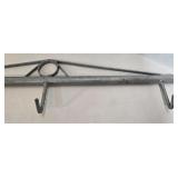 Galvanized Steel Chain Link Fence Stretcher Bar with Hooks