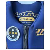 Jet Pilot USCG Approved Adult Life Vest Blue with Fogdog Patch