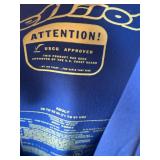 Jet Pilot USCG Approved Adult Life Vest Blue with Fogdog Patch