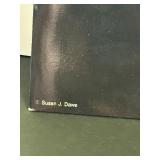 Lot of 2 Susan J. Dawe Unicorn Art Prints with Brass Unicorn Shoe Horn and Horse Head Keychain