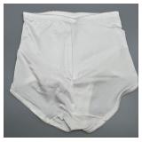 Vintage New with tags FLEXEES Instant Slimmer Minimizers Size Large in White