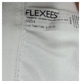 Vintage New with tags FLEXEES Instant Slimmer Minimizers Size Large in White