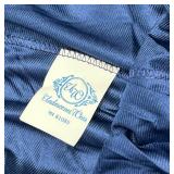 Elegant UNDERCOVER WEAR Blue Satin Babydoll Lingerie Set with Lace Trim