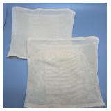 Set of 2 Vintage Beige Elastic Girdles for Shaping