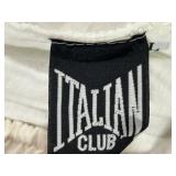 Vintage 80s Zumba style Italian Club Men