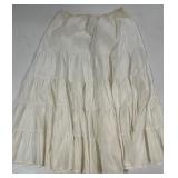 Vintage Barbizon Pettit-Tier Petticoat Skirt - Medium, Cream Color