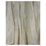 Vintage Barbizon Pettit-Tier Petticoat Skirt - Medium, Cream Color