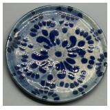 Collection of Costa Nova Plate, MCM Leather Wrapped Bookends, and Shoe Stretchers