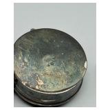 Vintage 925 Sterling Silver Measuring Tape with Ornate Design