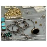 New, Single & Broken Jewelry Craft Collection With Gold Filled Pieces and Sterling Silver