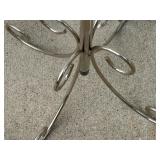 Elegant Metal Flower Design Candle Holder Stand Wedding Event Items