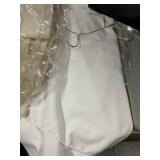 Collection of White & Cream Tablecloths and Linens, Assorted Sizes Large Lot