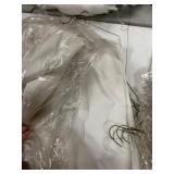 Collection of White & Cream Tablecloths and Linens, Assorted Sizes Large Lot